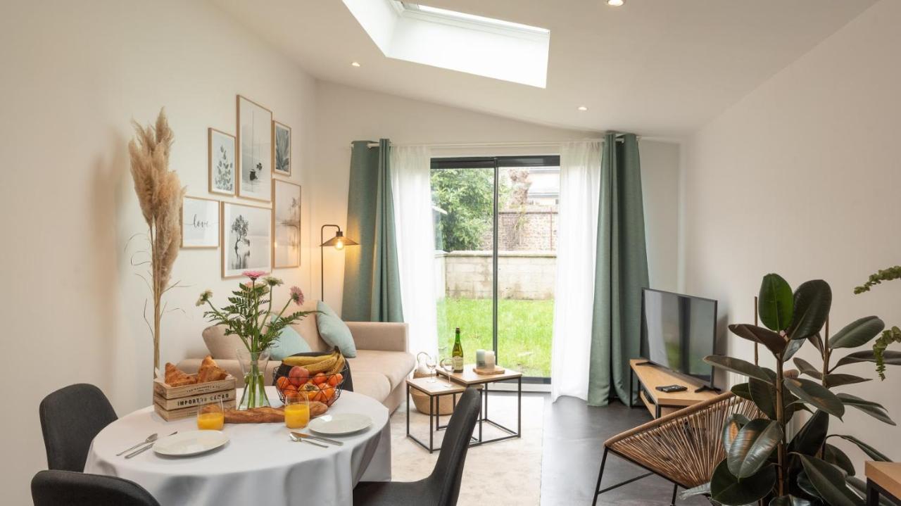 Le Nid Douillet : Superbe Appartement + Jardin Privatif Rouen Exteriér fotografie