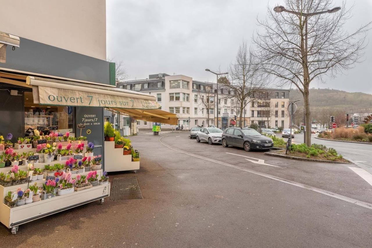 Le Nid Douillet : Superbe Appartement + Jardin Privatif Rouen Exteriér fotografie
