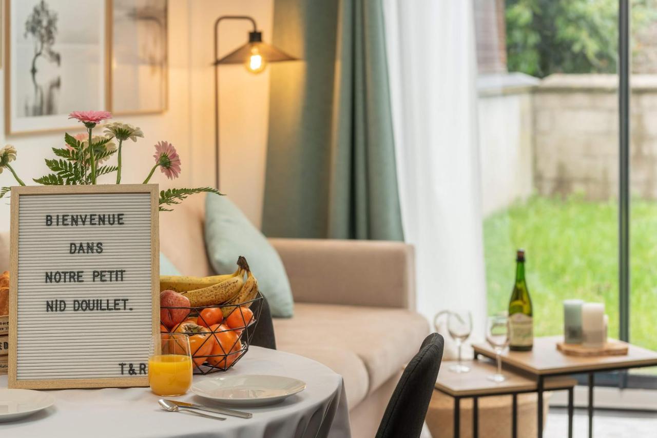 Le Nid Douillet : Superbe Appartement + Jardin Privatif Rouen Exteriér fotografie